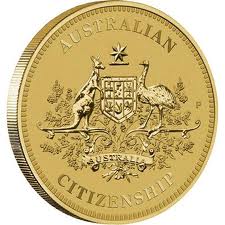 Aust Citizenship Coin